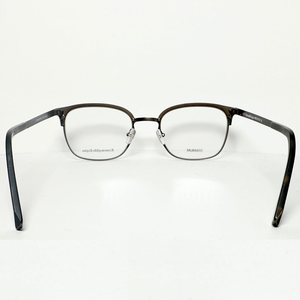 Ermenegildo Zegna EZ5038 029 Men's Eyeglasses Frames in Brown - Authentic New