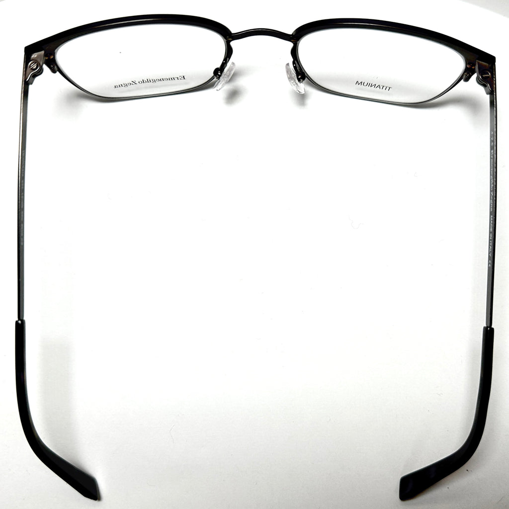 Ermenegildo Zegna EZ5038 029 Men's Eyeglasses Frames in Brown - Authentic New