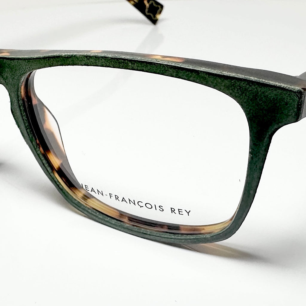 JF Rey JF1373 4090 Men's Eyeglasses Frames in Green/Tortoise - Authentic New