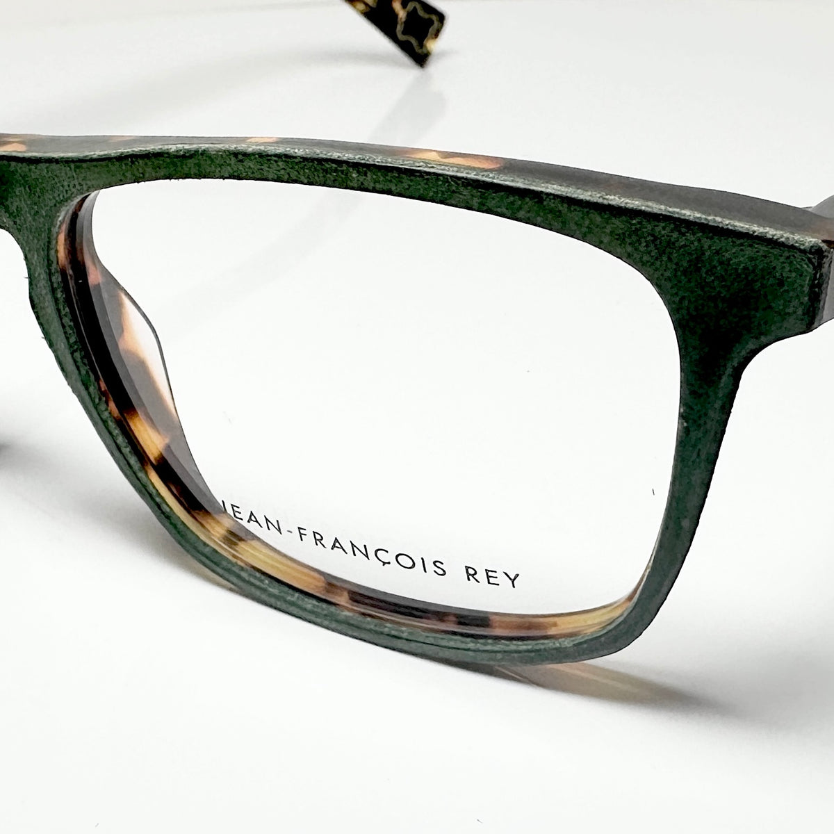 JF Rey JF1373 4090 Men's Eyeglasses Frames in Green/Tortoise - Authentic New