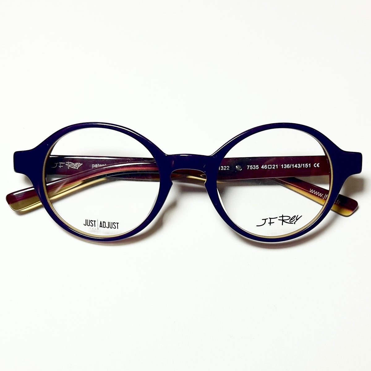 JF Rey JF1322 7535 Eyeglasses Frames in Purple/Orange- Authentic New
