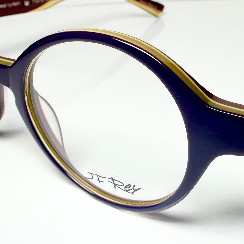 JF Rey JF1322 7535 Eyeglasses Frames in Purple/Orange- Authentic New