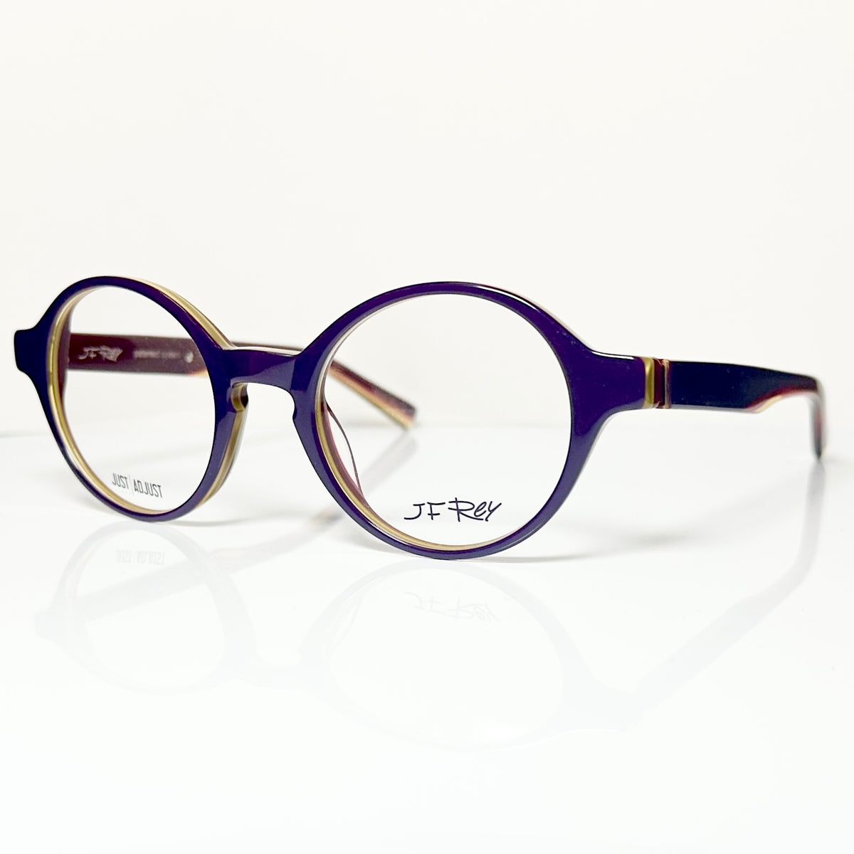 JF Rey JF1322 7535 Eyeglasses Frames in Purple/Orange- Authentic New