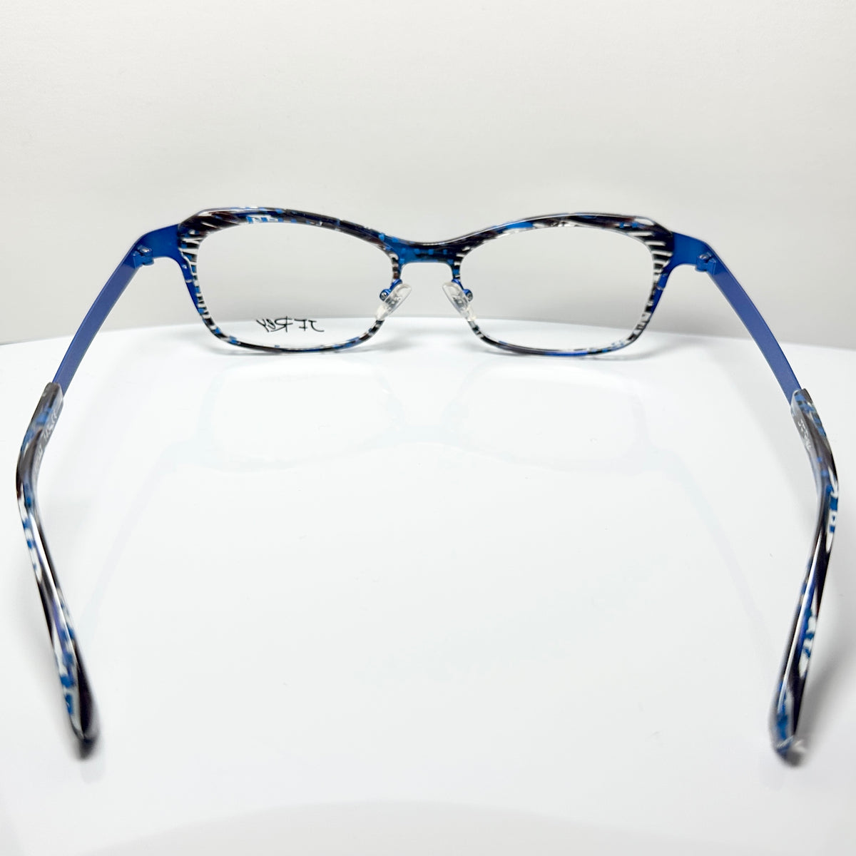 JF Rey JF2653 2020 Round Eyeglasses Frames in Turquoise/Blue - Authentic New