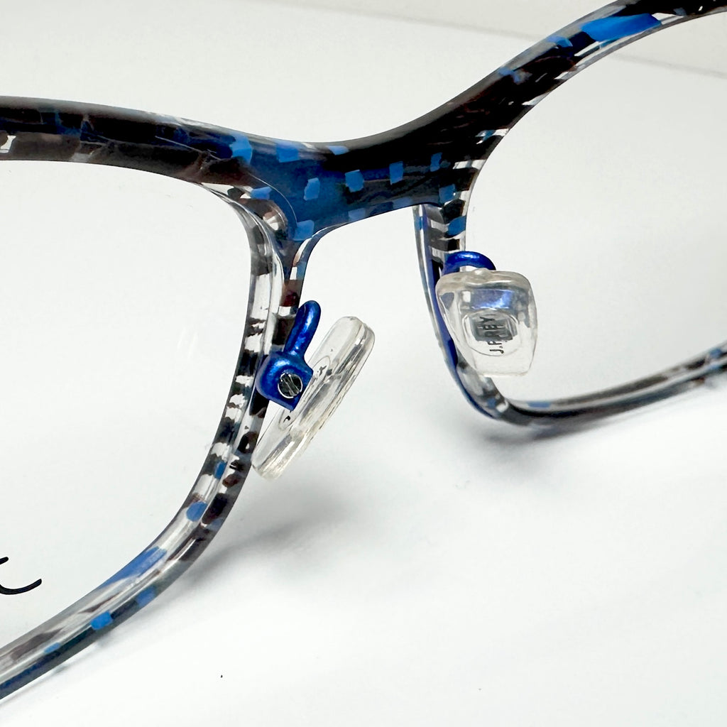 JF Rey JF2653 2020 Round Eyeglasses Frames in Turquoise/Blue - Authentic New