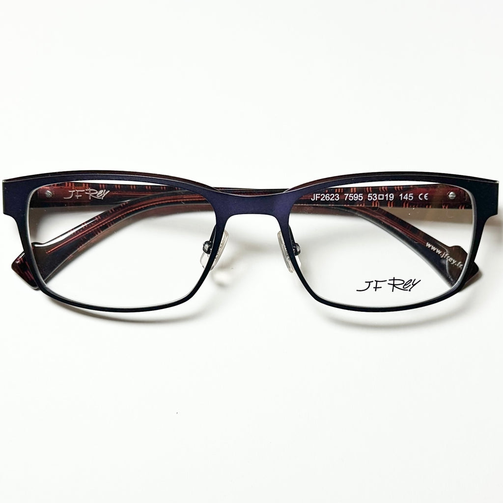JF Rey JF2623 7595 Eyeglasses Frames in Plum/Brown - Authentic New