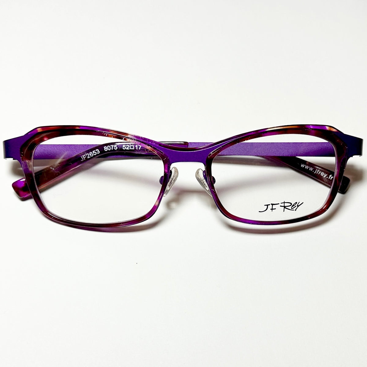 JF Rey JF2653 8075 Women's Eyeglasses Frames in Purple - Authentic New