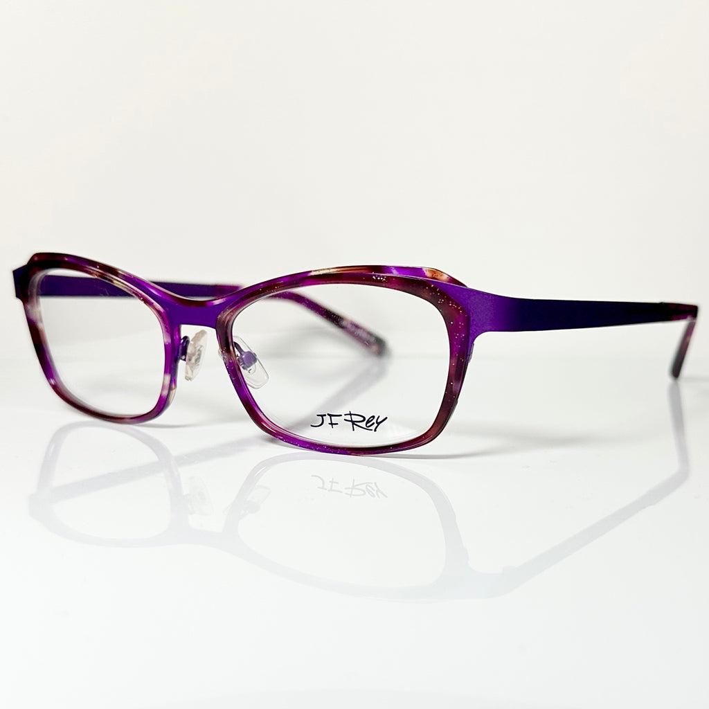 JF Rey JF2653 8075 Women's Eyeglasses Frames in Purple - Authentic New