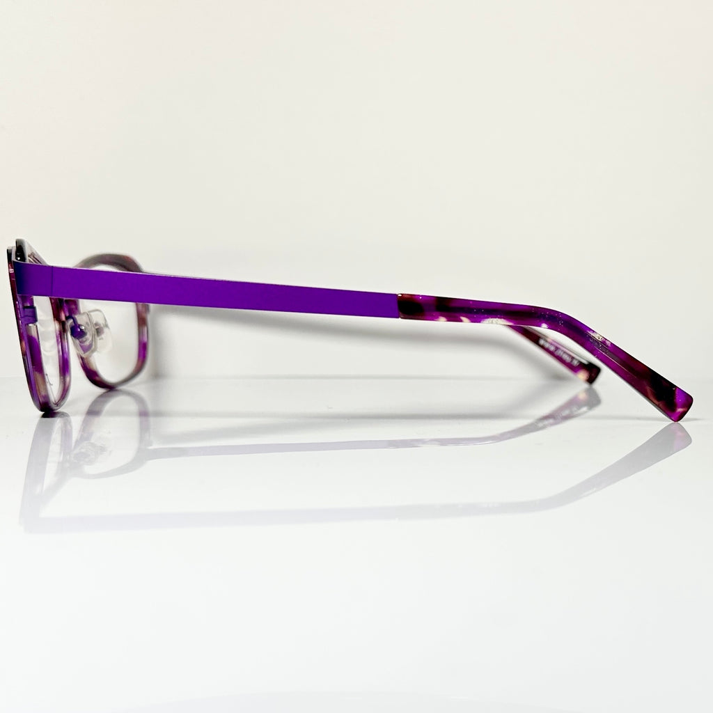 JF Rey JF2653 8075 Women's Eyeglasses Frames in Purple - Authentic New