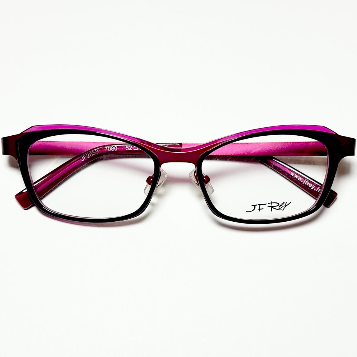 JF Rey JF2653 7080 Women's Eyeglasses Frames in Purple - Authentic New
