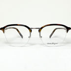 Salvatore Ferragamo SF2180 Eyeglasses Frames in Silver/Tortoise - Authentic New