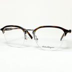 Salvatore Ferragamo SF2180 Eyeglasses Frames in Silver/Tortoise - Authentic New