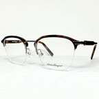 Salvatore Ferragamo SF2180 Eyeglasses Frames in Silver/Tortoise - Authentic New