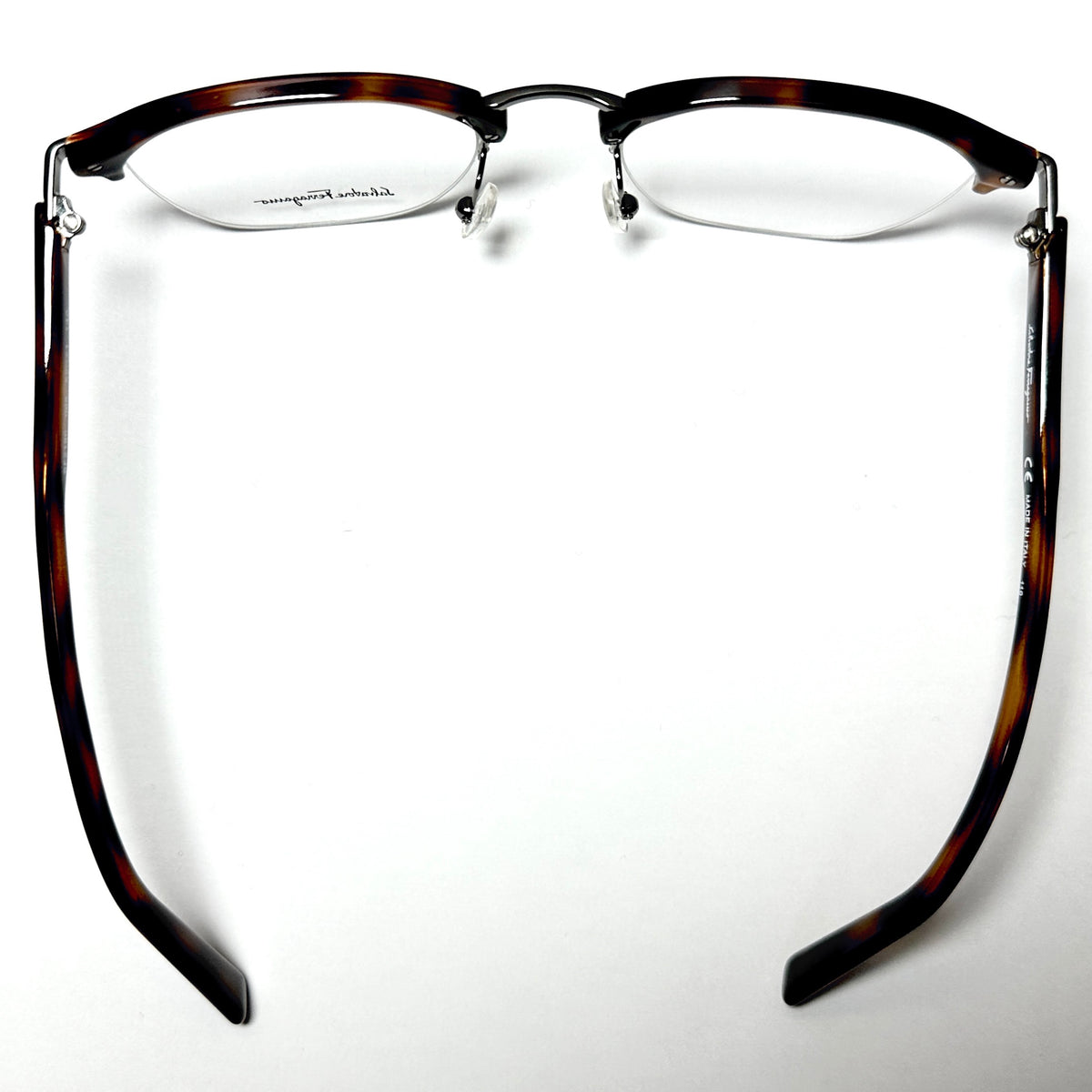 Salvatore Ferragamo SF2180 Eyeglasses Frames in Silver/Tortoise - Authentic New