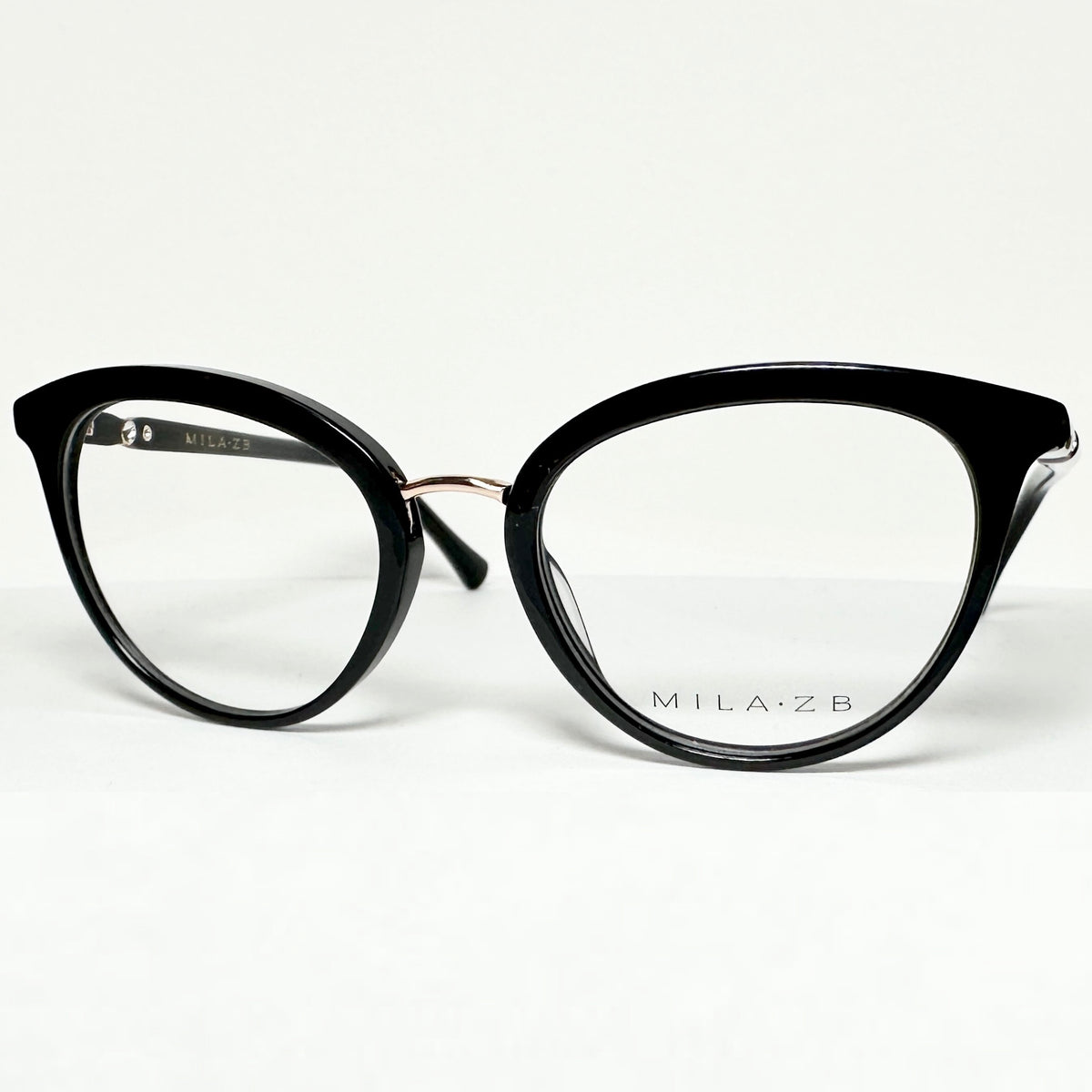 Mila ZB MZ162V01 Women's Eyeglasses Frames in Black - Authentic New