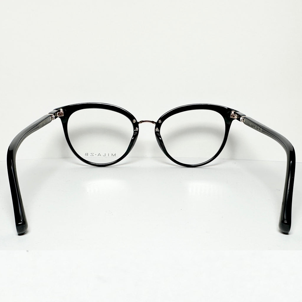 Mila ZB MZ162V01 Women's Eyeglasses Frames in Black - Authentic New