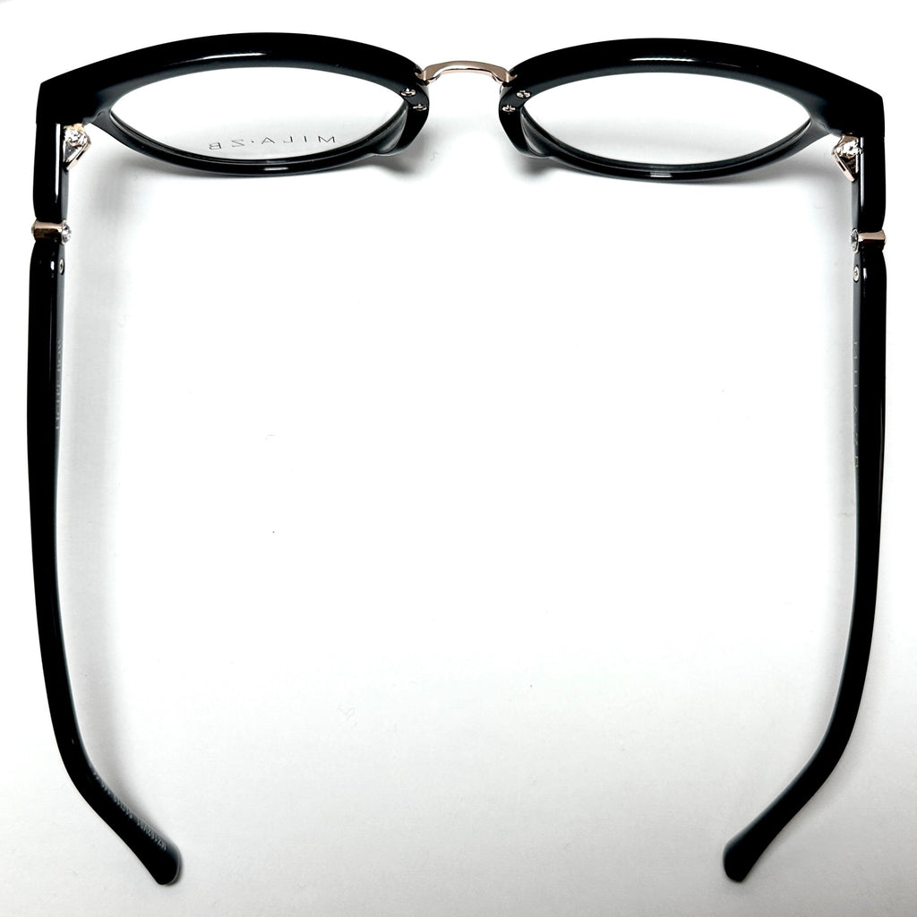 Mila ZB MZ162V01 Women's Eyeglasses Frames in Black - Authentic New