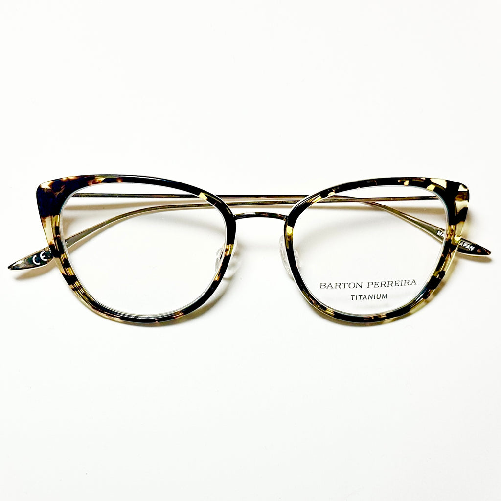 Barton Perreira ENDORA HEC/GOL Women Eyeglasses Frame NEW Authentic