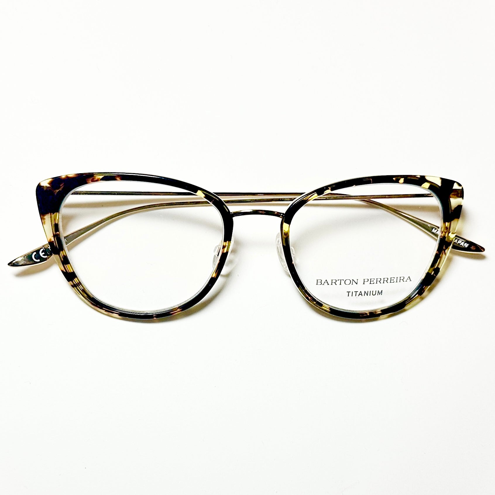 Barton Perreira ENDORA HEC/GOL Women Eyeglasses Frame NEW Authentic