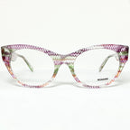 MISSONI MI333V06 Women's Eyeglasses Frames in Multicolor - Authentic New
