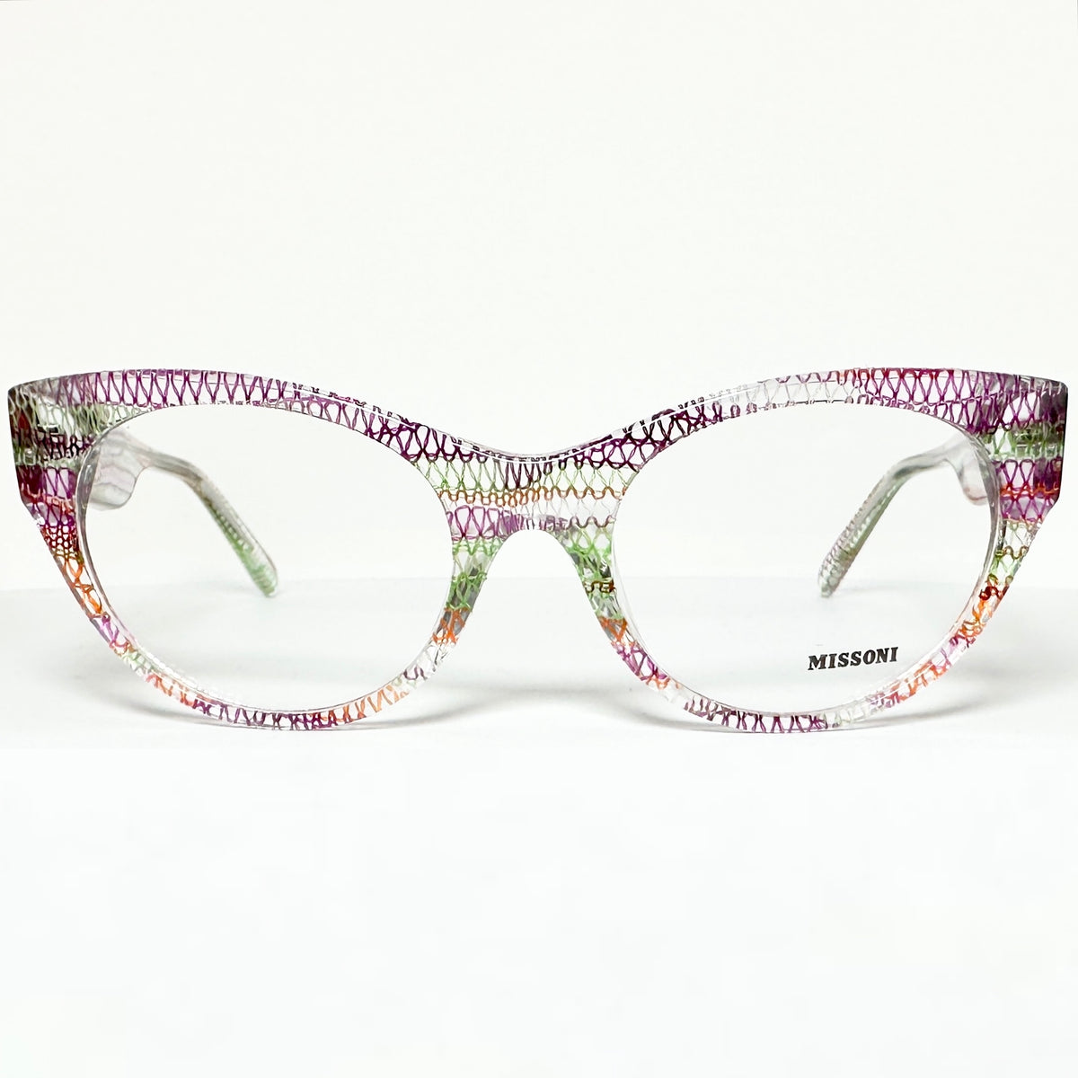 MISSONI MI333V06 Women's Eyeglasses Frames in Multicolor - Authentic New