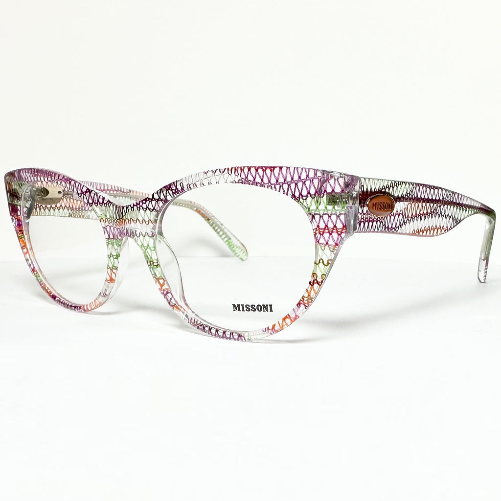 MISSONI MI333V06 Women's Eyeglasses Frames in Multicolor - Authentic New