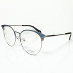 KIO YAMATO KT474 col B22 Eyeglasses Frames in Water Color/Silver - Authentic New