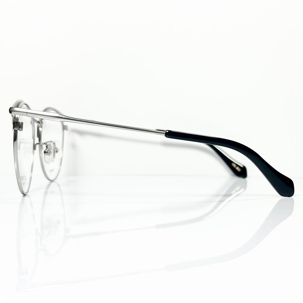 KIO YAMATO KT474 col B22 Eyeglasses Frames in Water Color/Silver - Authentic New