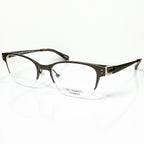 KIO YAMATO KT-342 col 100 Men's Eyeglasses Frames in Brown - Authentic New