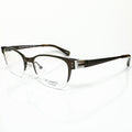 KIO YAMATO KT-342 col 100 Men's Eyeglasses Frames in Brown - Authentic New