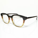 KIO YAMATO KP-194U col.04 Unisex Eyeglasses Frames in Brown - Authentic New
