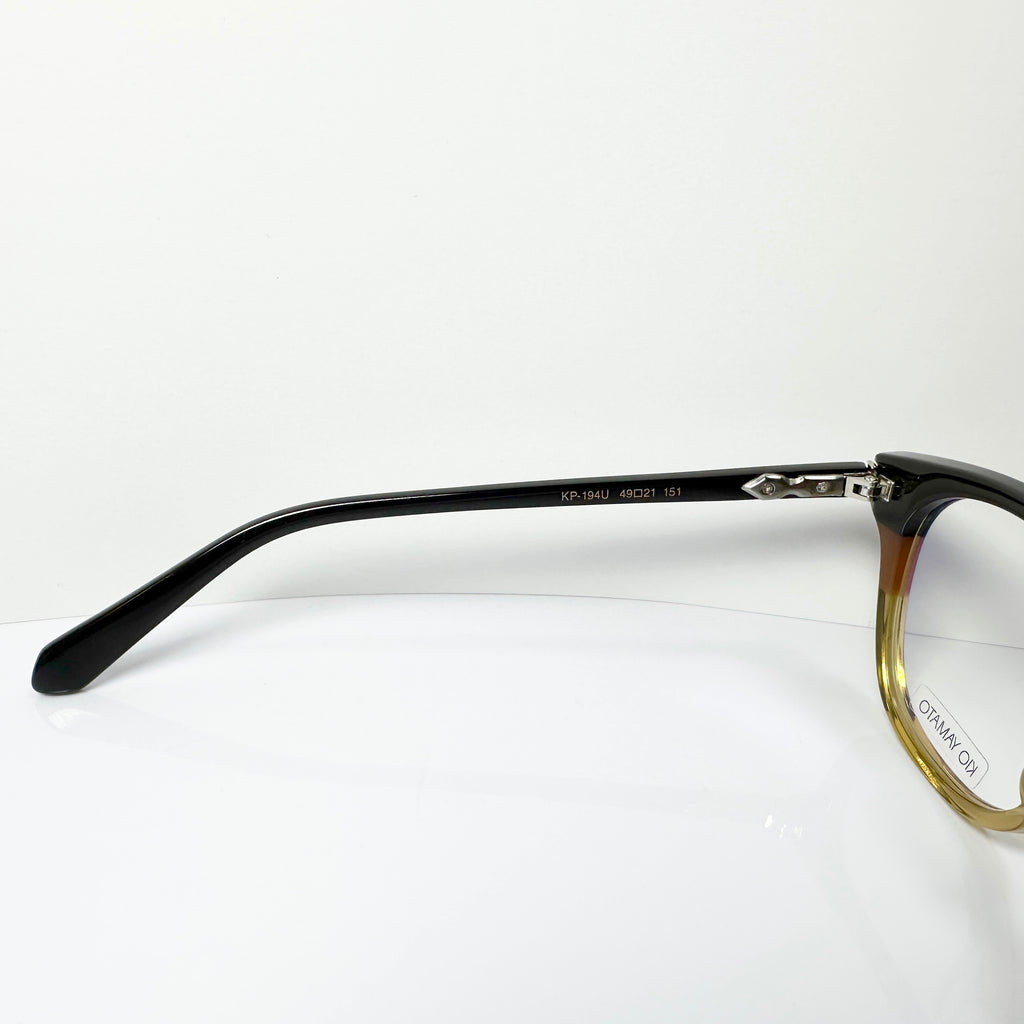 KIO YAMATO KP-194U col.04 Unisex Eyeglasses Frames in Brown - Authentic New