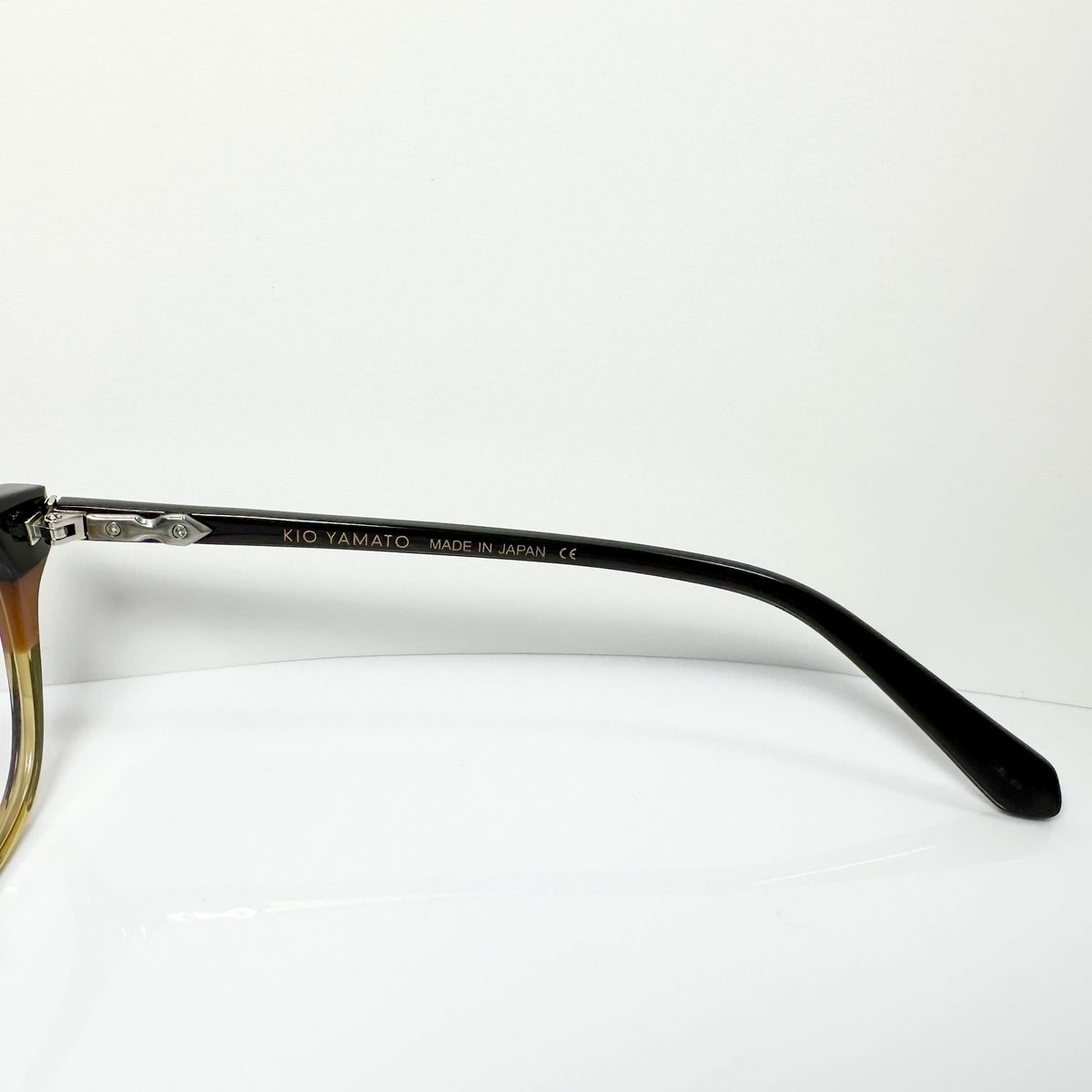 KIO YAMATO KP-194U col.04 Unisex Eyeglasses Frames in Brown - Authentic New