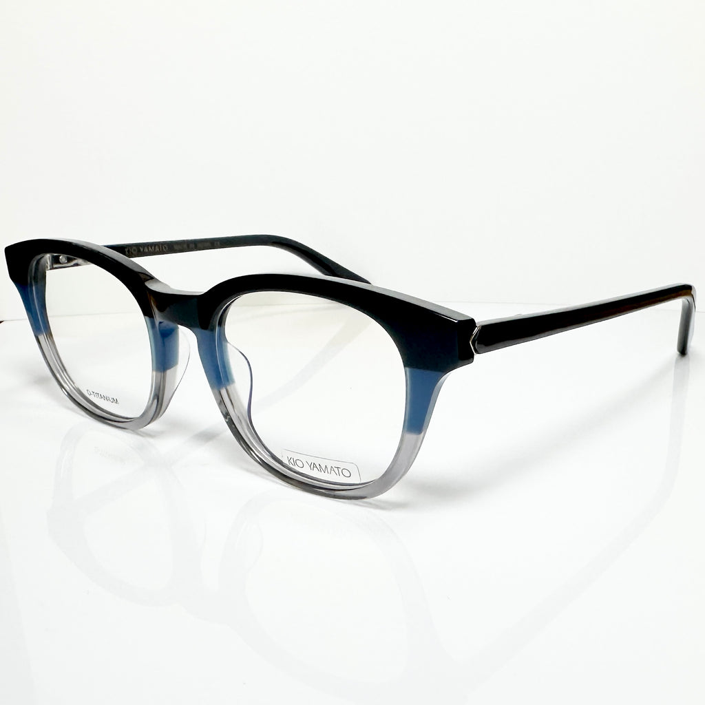 KIO YAMATO KP-194U col.02 Eyeglasses Frames in Blue - Authentic New