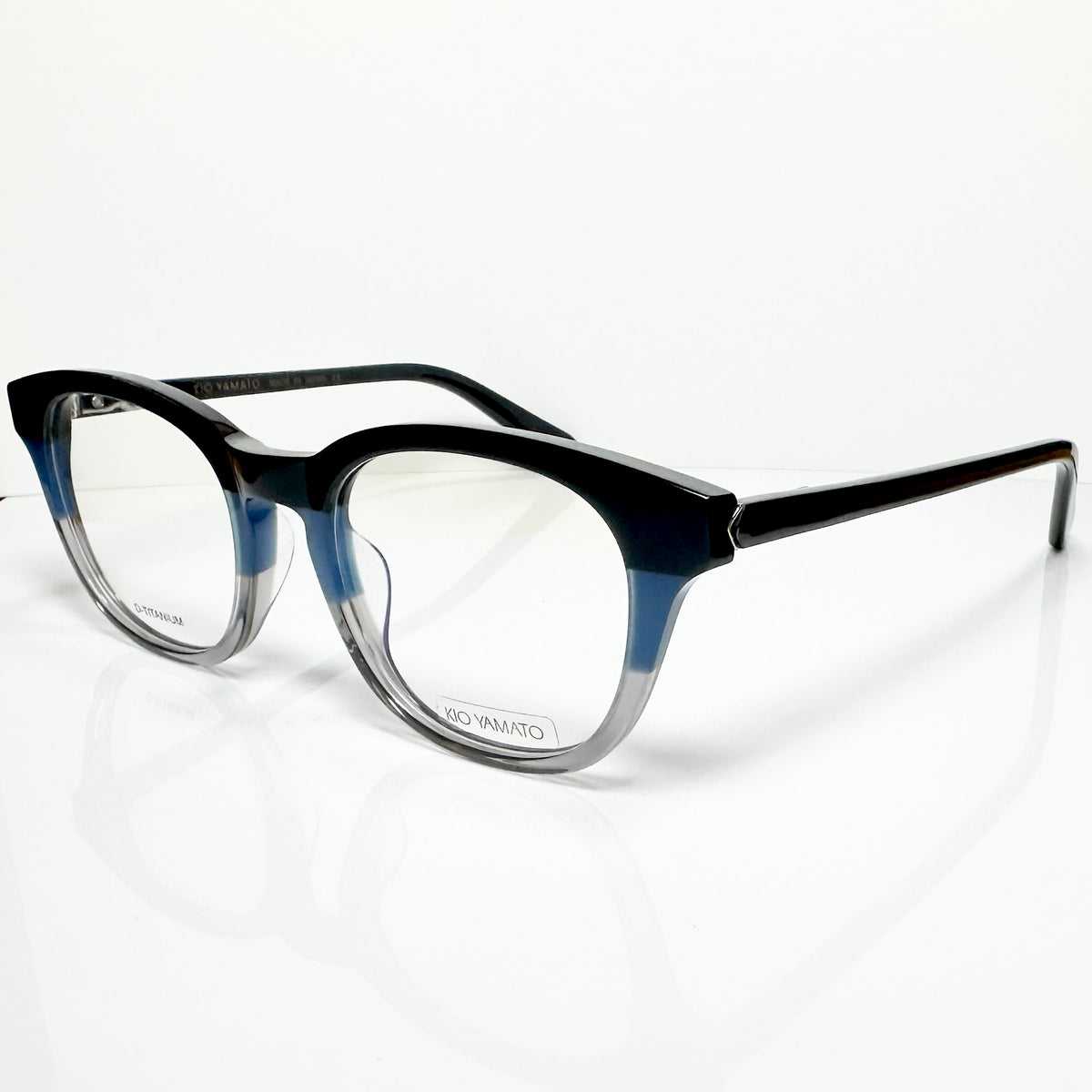 KIO YAMATO KP-194U col.02 Eyeglasses Frames in Blue - Authentic New