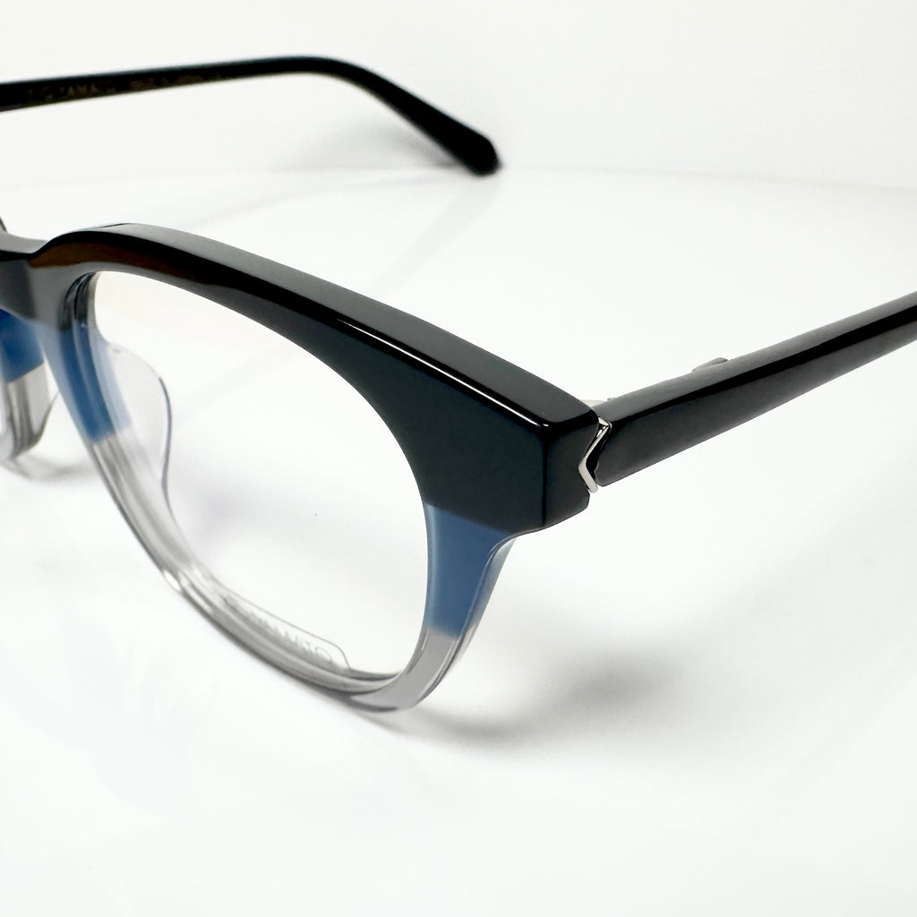 KIO YAMATO KP-194U col.02 Eyeglasses Frames in Blue - Authentic New