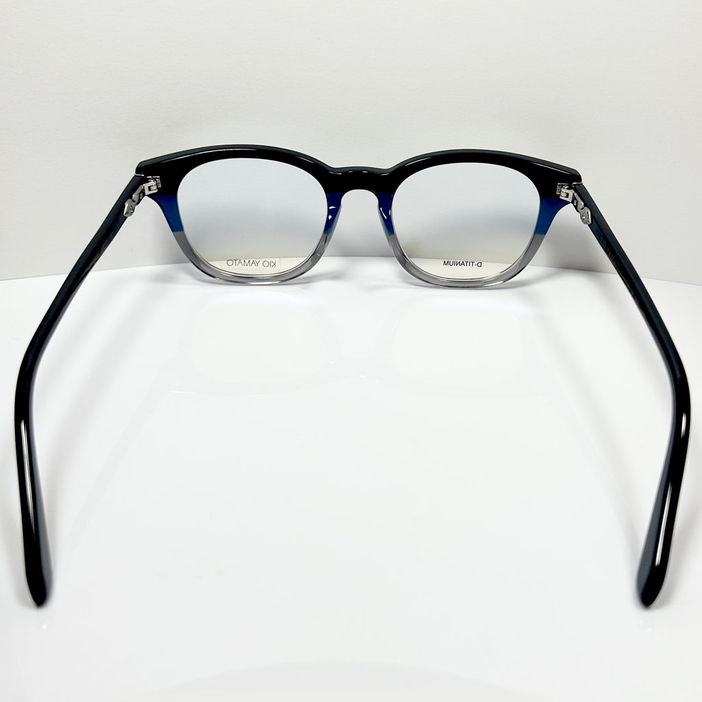 KIO YAMATO KP-194U col.02 Eyeglasses Frames in Blue - Authentic New