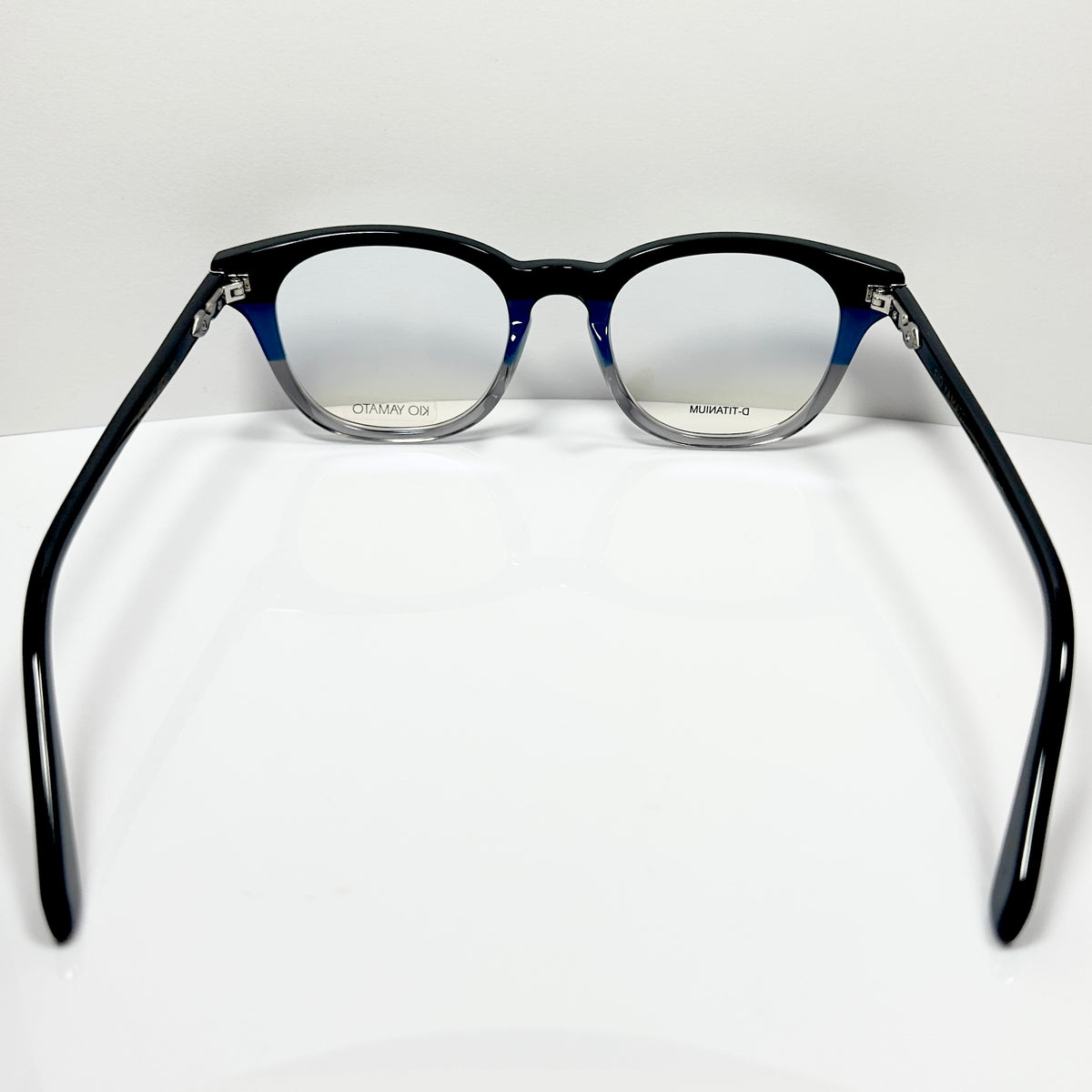 KIO YAMATO KP-194U col.02 Eyeglasses Frames in Blue - Authentic New