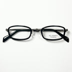 KIO YAMATO KT-395 U col.92 Men's Eyeglasses Frames in Black - Authentic New