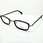 KIO YAMATO KT-395 U col.92 Men's Eyeglasses Frames in Black - Authentic New