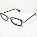 KIO YAMATO KT-395 U col.92 Men's Eyeglasses Frames in Black - Authentic New