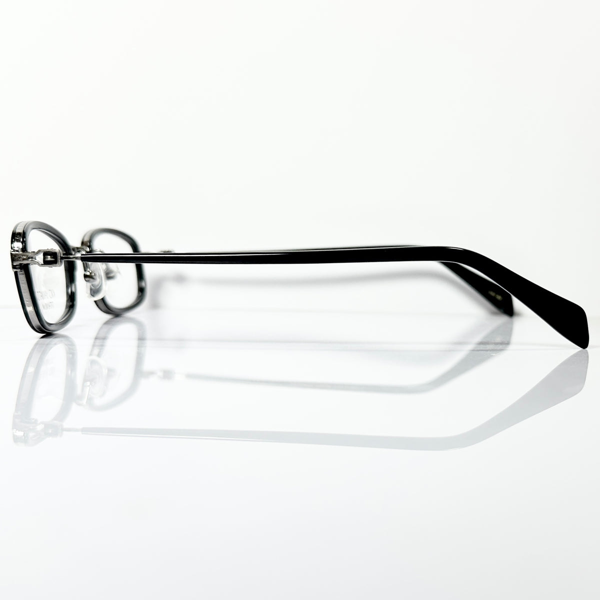 KIO YAMATO KT-395 U col.92 Men's Eyeglasses Frames in Black - Authentic New