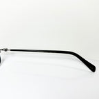 KIO YAMATO KT-395 U col.92 Men's Eyeglasses Frames in Black - Authentic New
