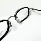 KIO YAMATO KT-395 U col.92 Men's Eyeglasses Frames in Black - Authentic New
