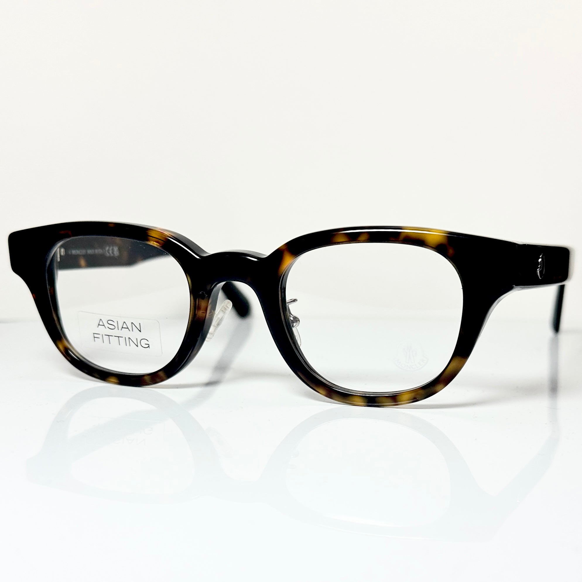 Moncler ML5157 V052 Men's Eyeglasses Frame in Tortoise - Authentic New