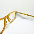 KIO YAMATO KP-196U col 05 Men's Eyeglasses Frames in Camel - Authentic New