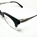 KIO YAMATO KP-199U col.02 Eyeglasses Frames in Black -  Authentic New