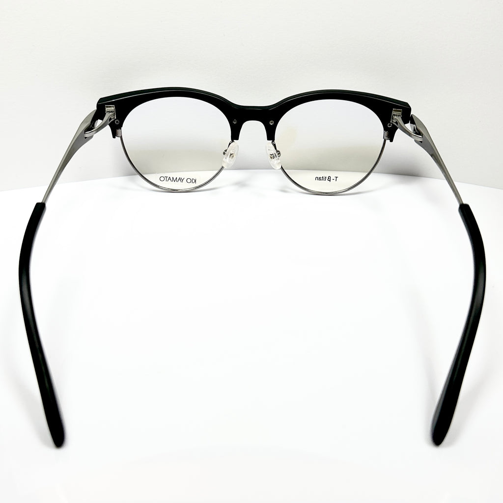 KIO YAMATO KP-199U col.02 Eyeglasses Frames in Black -  Authentic New