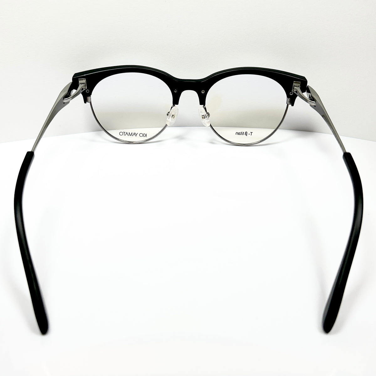 KIO YAMATO KP-199U col.02 Eyeglasses Frames in Black -  Authentic New