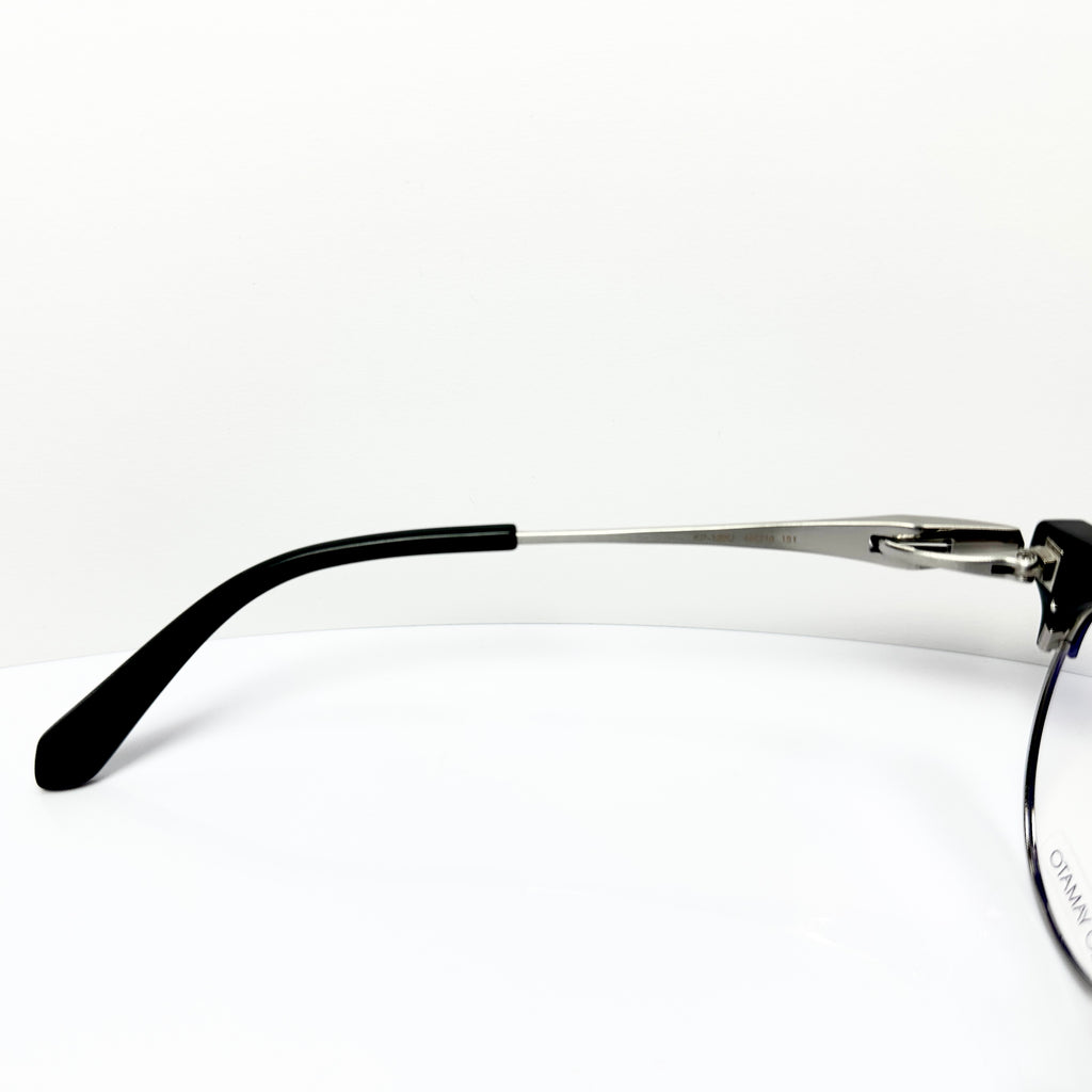 KIO YAMATO KP-199U col.02 Eyeglasses Frames in Black -  Authentic New